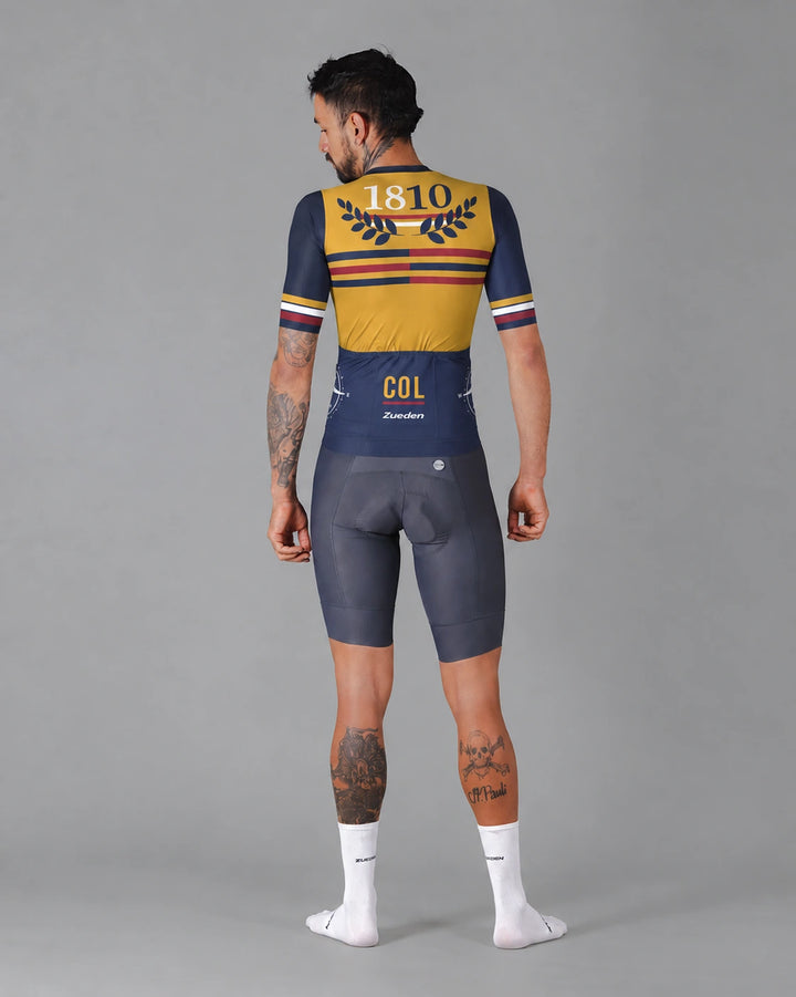 Jersey de Ciclismo Hombre Manga corta Colombia 1810