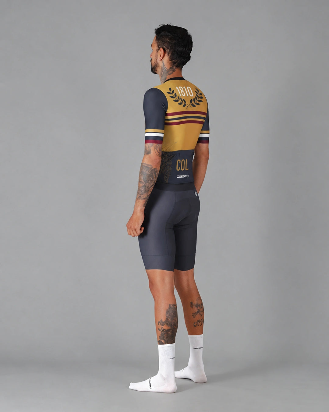 Jersey de Ciclismo Hombre Manga corta Colombia 1810