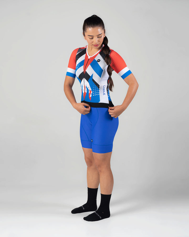 Jersey Ciclismo Manga corta dama Aire y Fuego x La sole