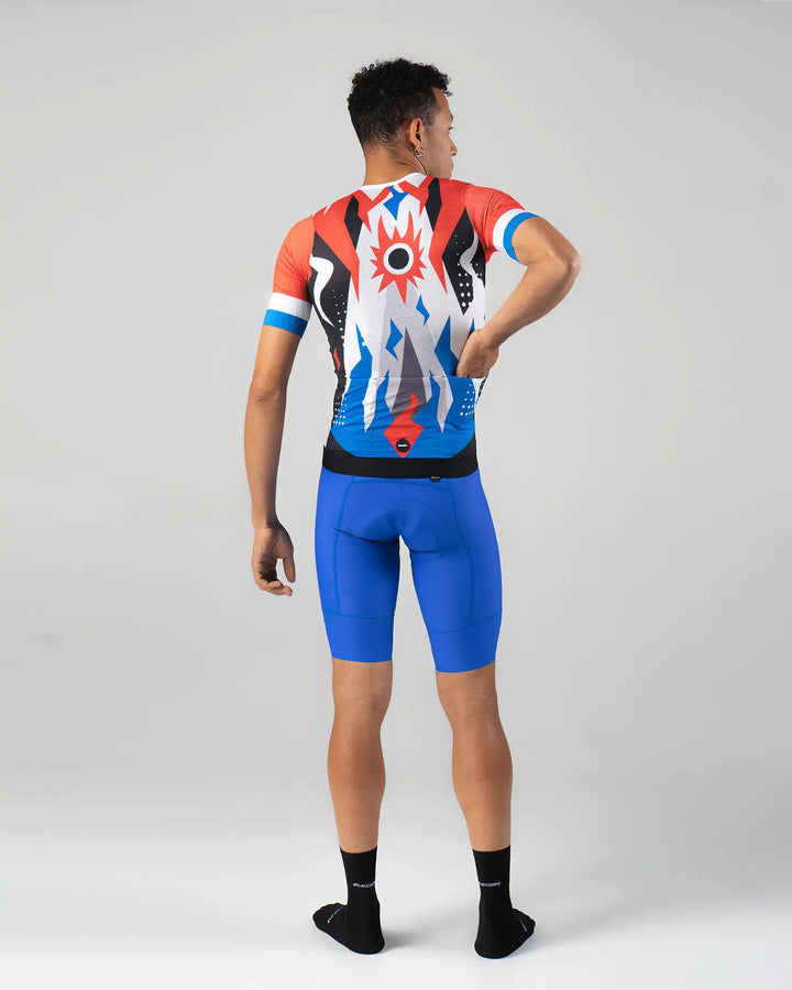 Jersey Ciclismo Manga Corta Hombre Aire y Fuego x La sole