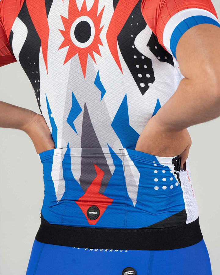 Jersey Ciclismo Manga corta dama Aire y Fuego x La sole