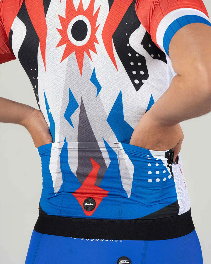 Jersey Ciclismo Manga corta dama Aire y Fuego x La sole