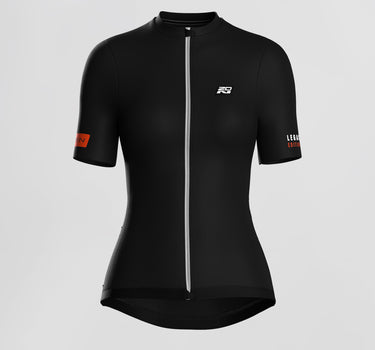 Jersey de Ciclismo Mujer Manga Corta Flame