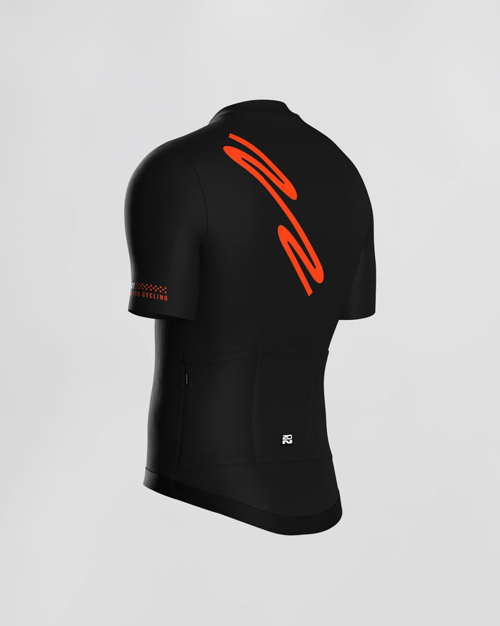 Jersey de Ciclismo Hombre Manga Corta Flame