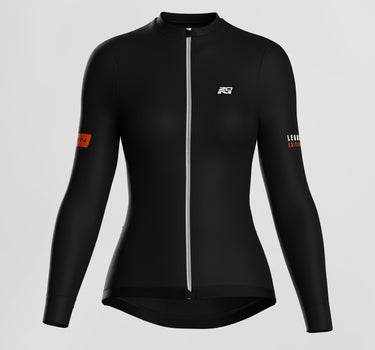 Jersey de Ciclismo Mujer Manga Larga Flame