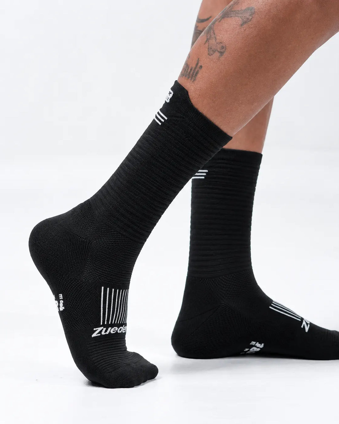 Medias de Ciclismo Endure Line 180 KM Negro