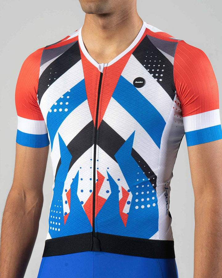 Jersey Ciclismo Manga Corta Hombre Aire y Fuego x La sole