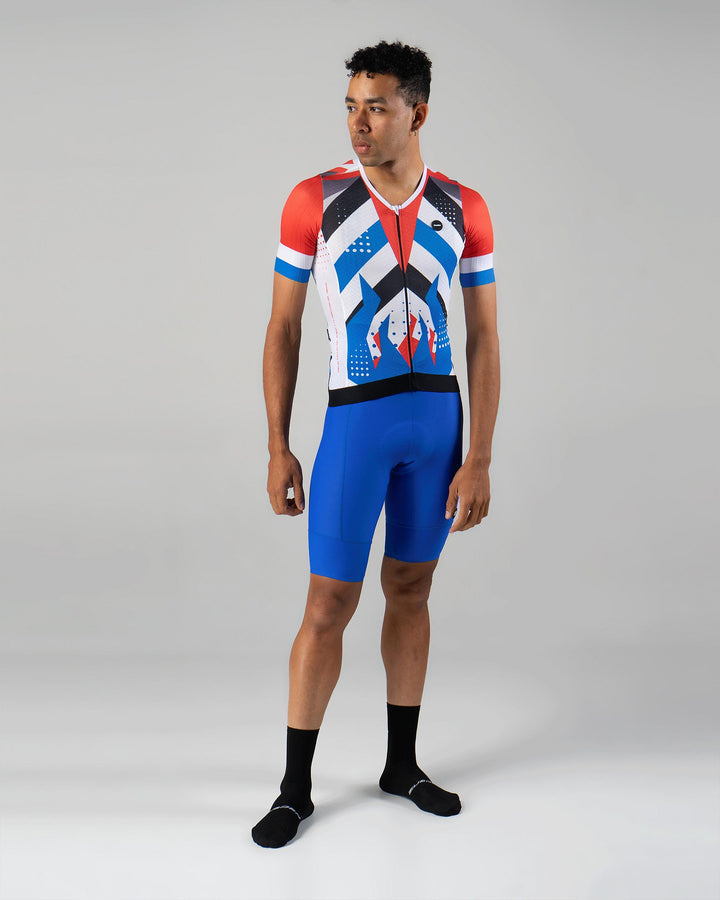 Jersey Ciclismo Manga Corta Hombre Aire y Fuego x La sole