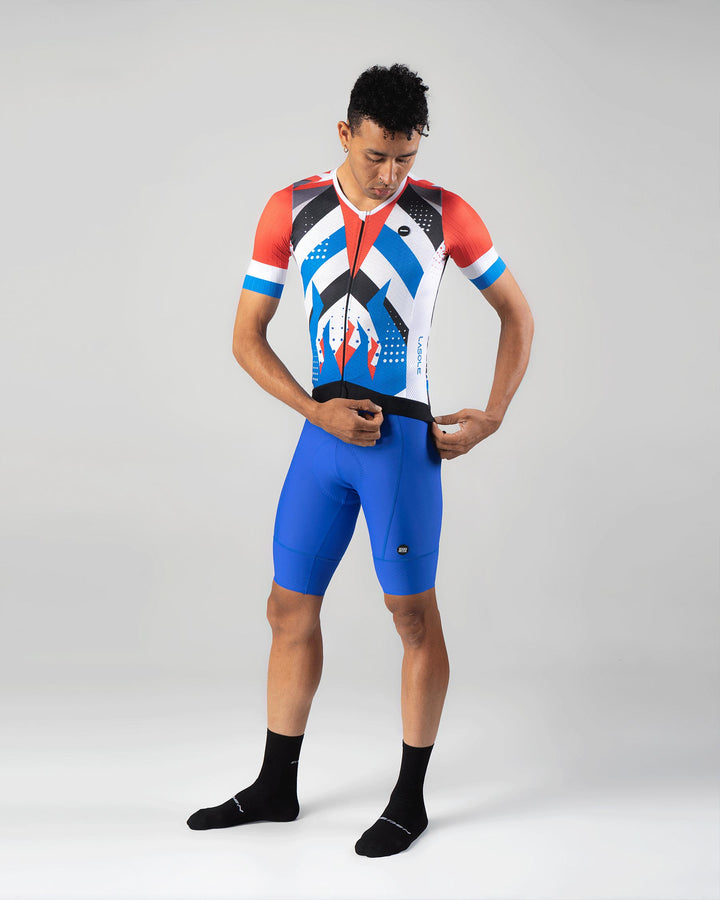 Jersey Ciclismo Manga Corta Hombre Aire y Fuego x La sole