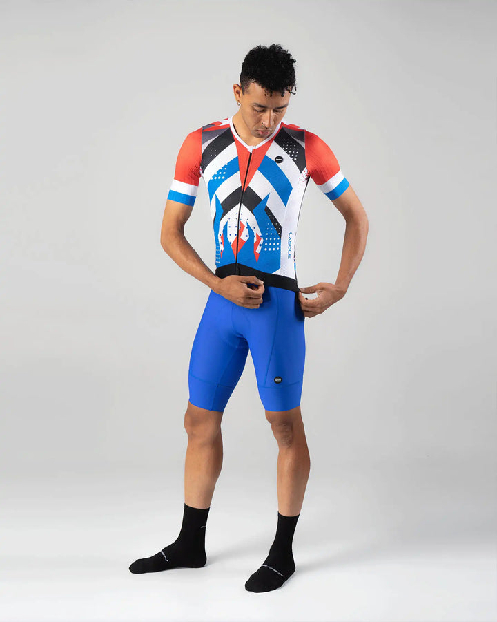 Jersey Ciclismo Manga Corta Hombre Aire y Fuego x La sole