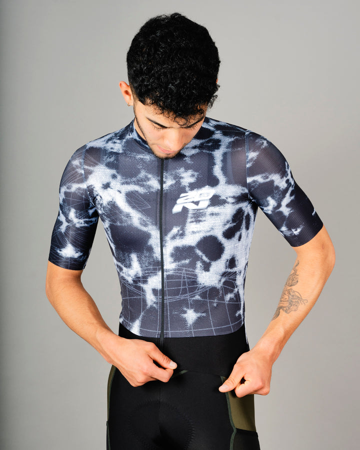 Jersey de Ciclismo Hombre Manga Corta Dark