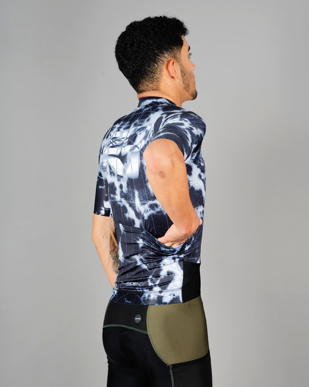 Jersey de Ciclismo Hombre Manga Corta Dark