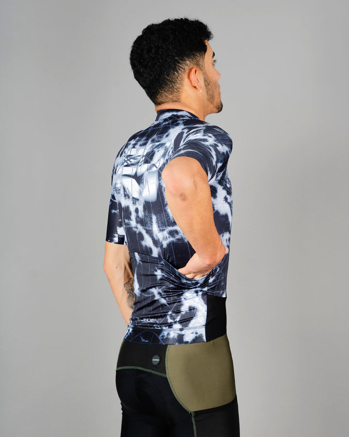 Jersey de Ciclismo Hombre Manga Corta Dark