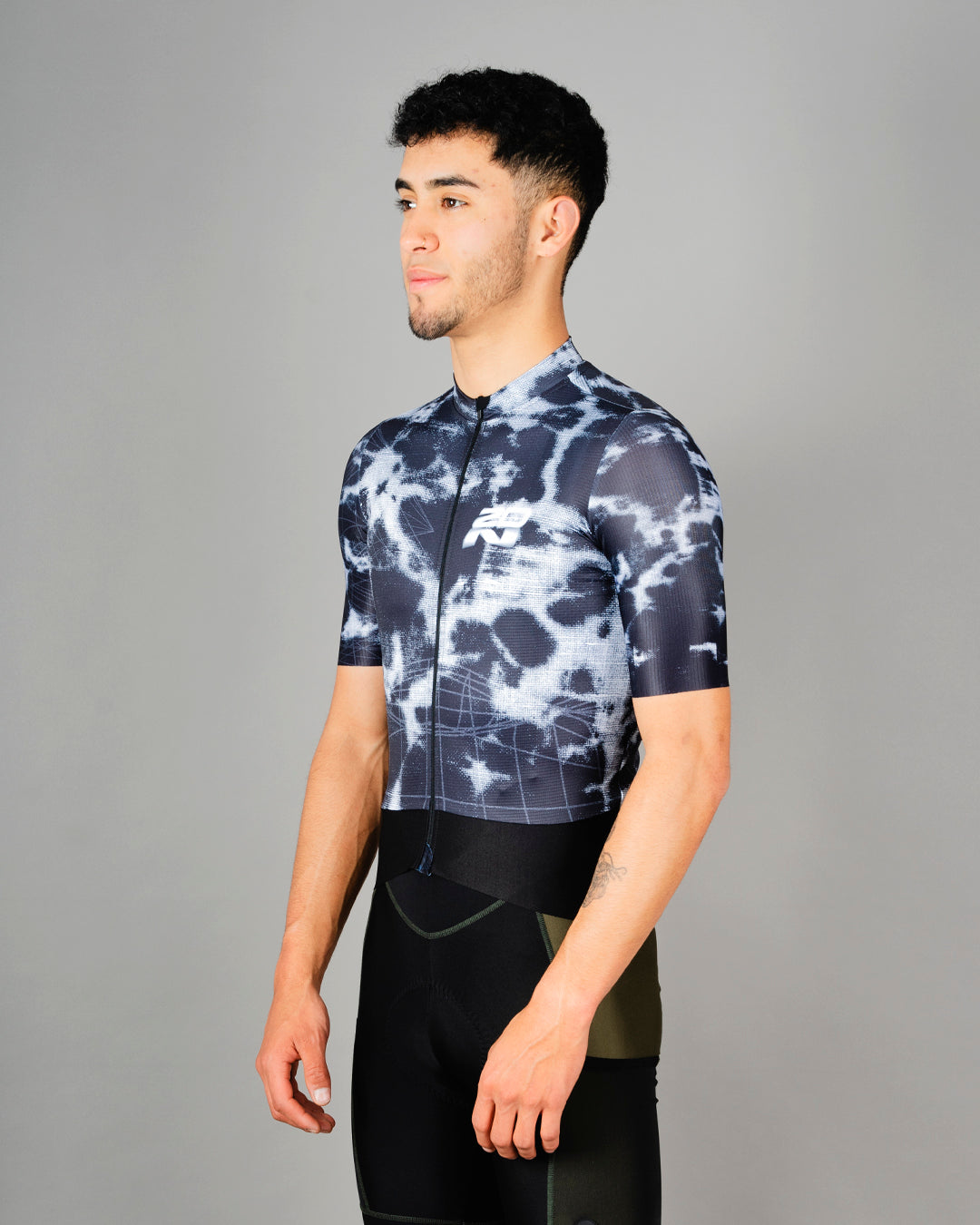 Jersey de Ciclismo Hombre Manga Corta Dark