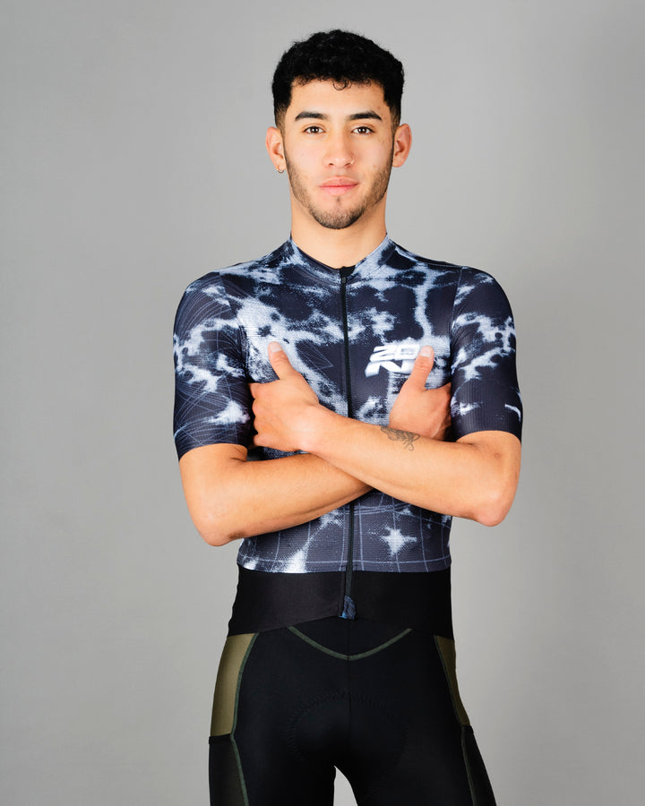 Jersey de Ciclismo Hombre Manga Corta Dark