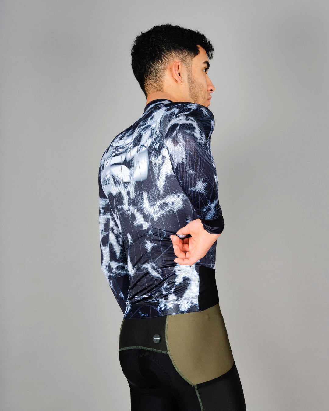 Jersey de Ciclismo Hombre Manga Larga Dark