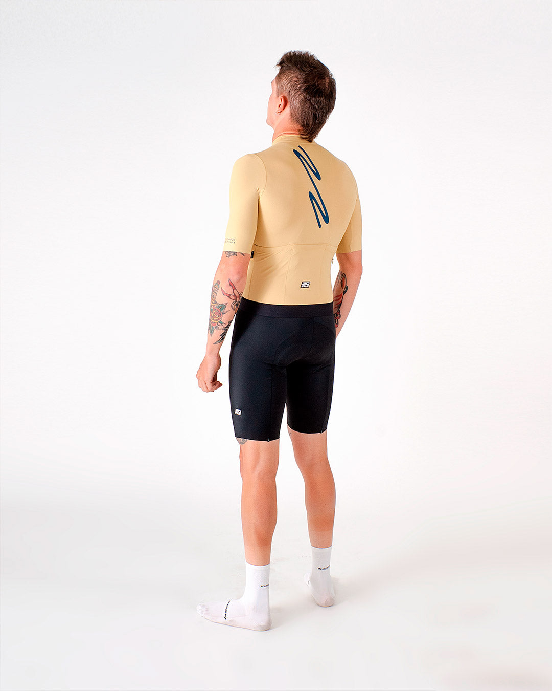 Jersey de Ciclismo Hombre Manga Corta Pulse Amarillo