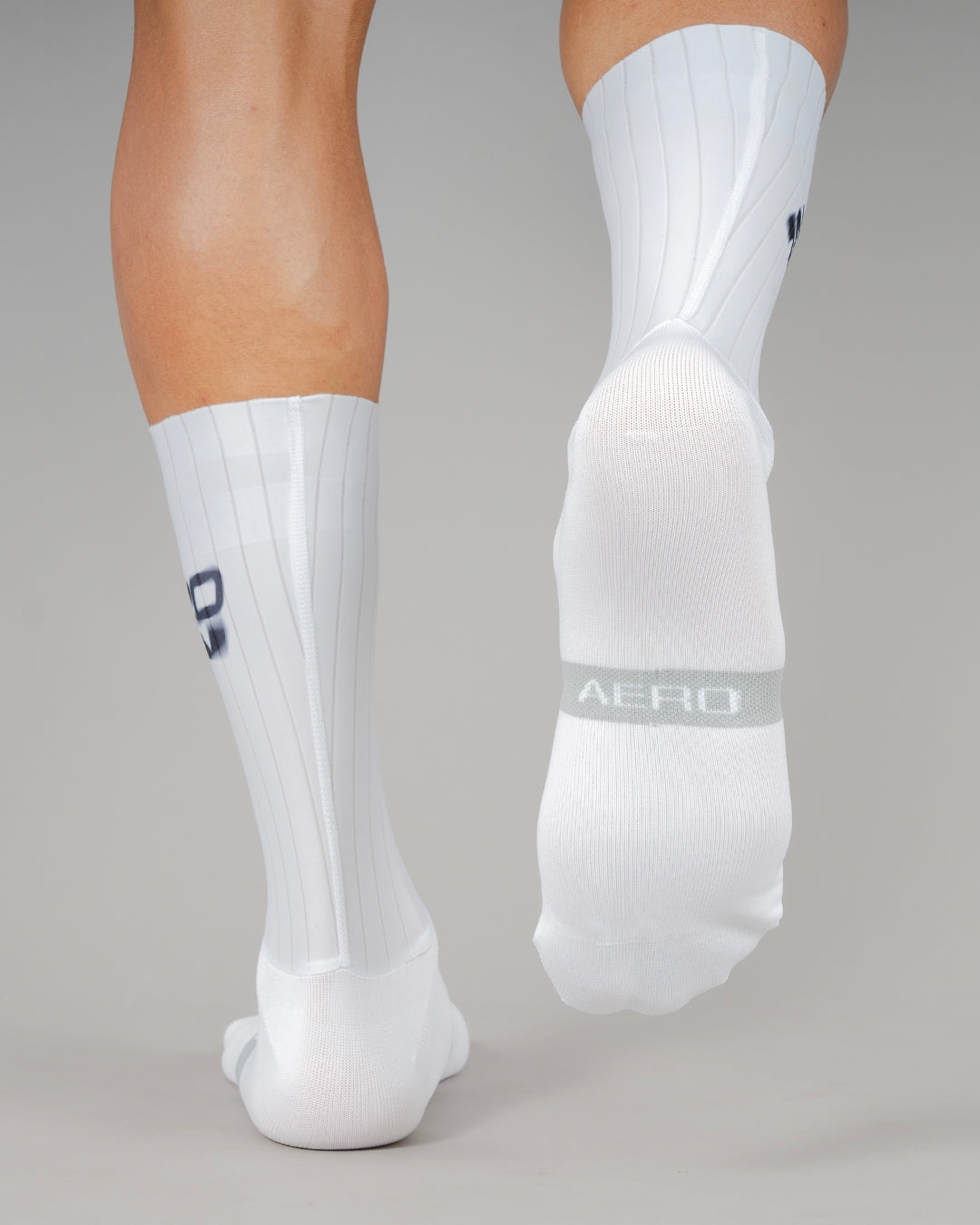 Media Ciclismo Aero Liquid White