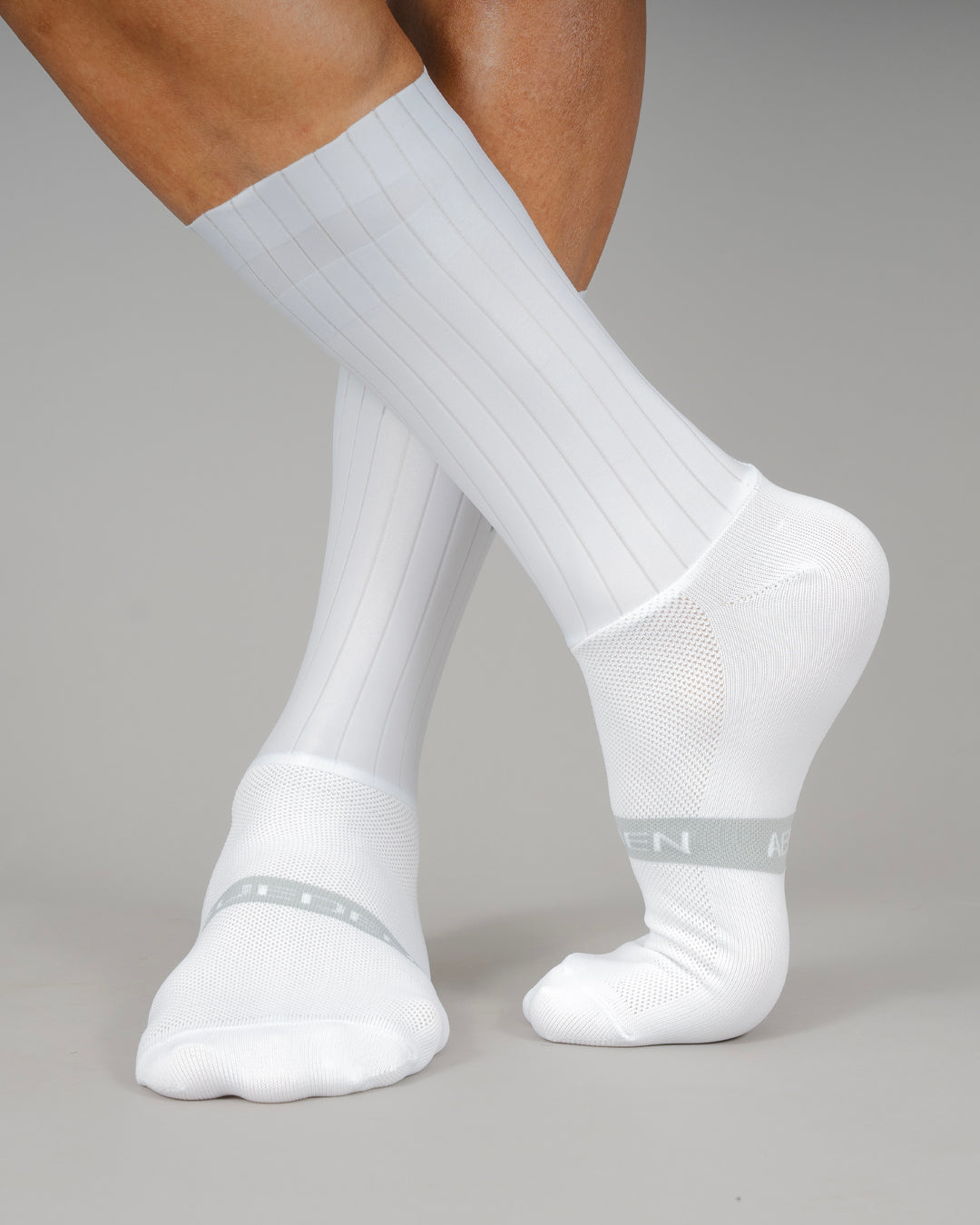 Media Ciclismo Aero Liquid White