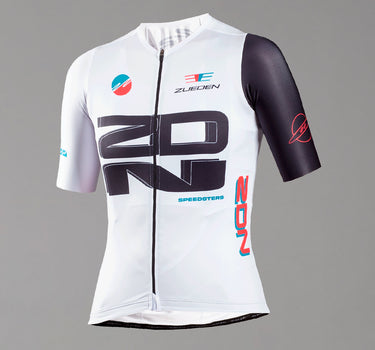 Jersey de Ciclismo Dama Manga Corta Speedsters Blanca