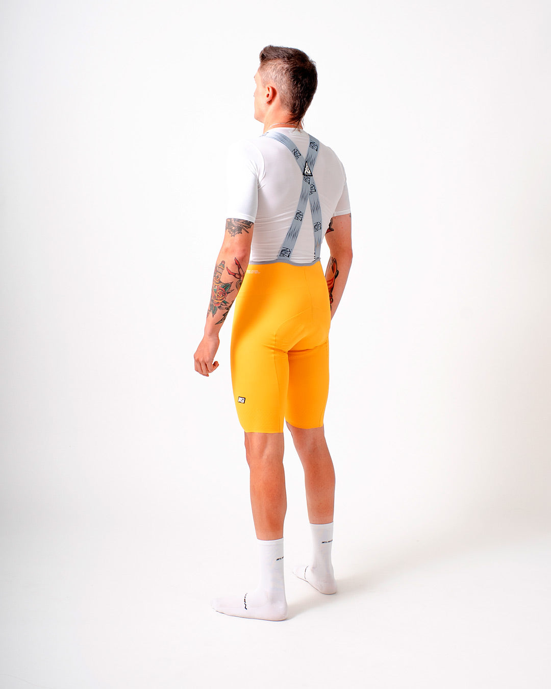 Pantaloneta Ciclismo Hombre Forge Amarillo Neo