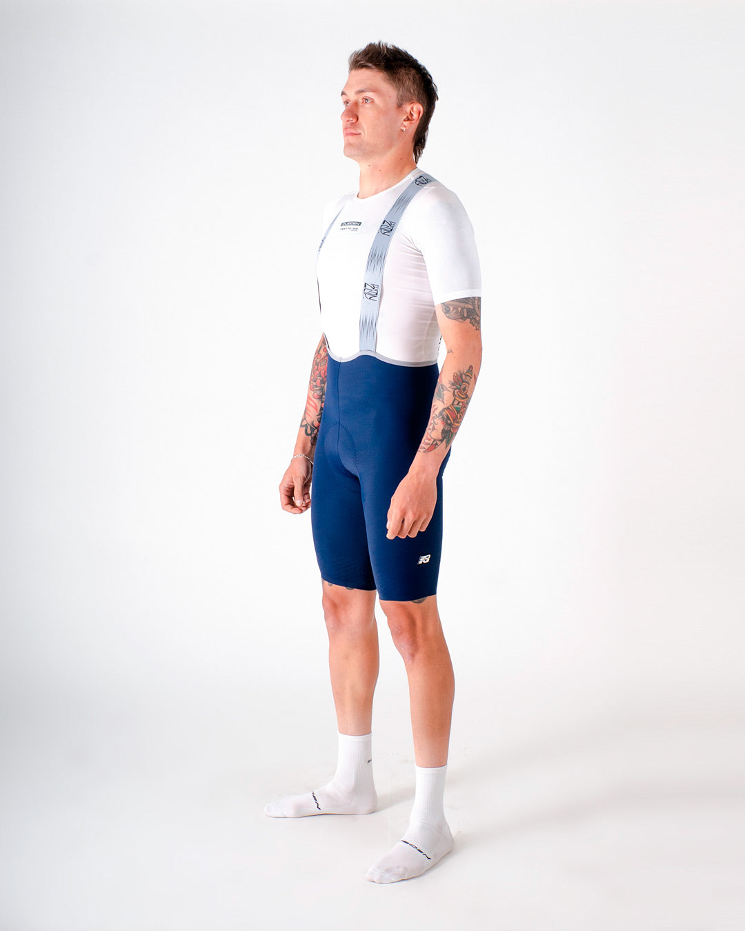 Pantaloneta Ciclismo Hombre Forge Azul oscuro