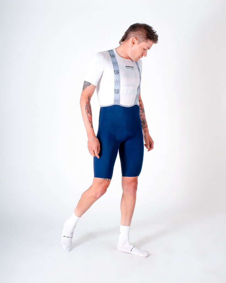 Pantaloneta Ciclismo Hombre Forge Azul oscuro