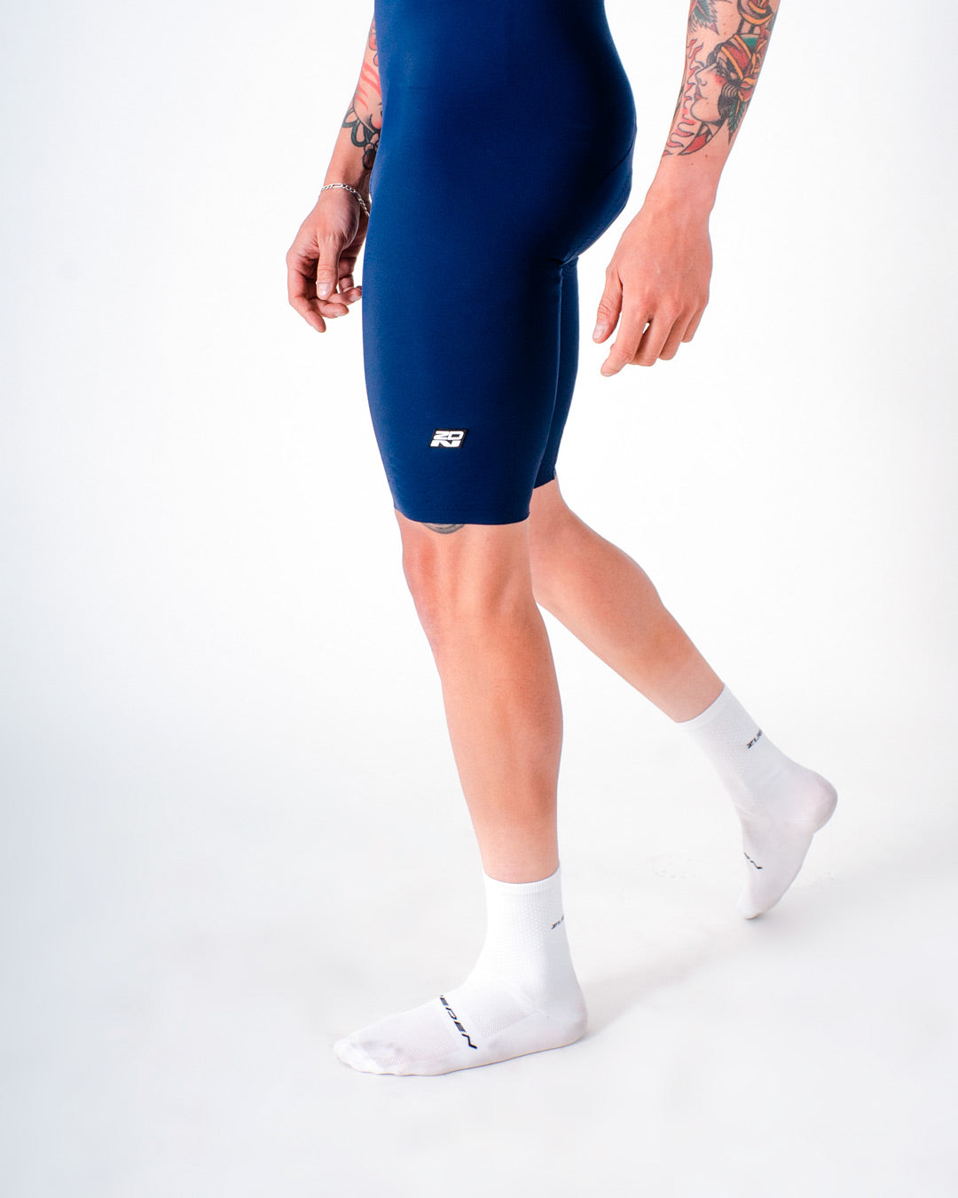 Pantaloneta Ciclismo Hombre Forge Azul oscuro