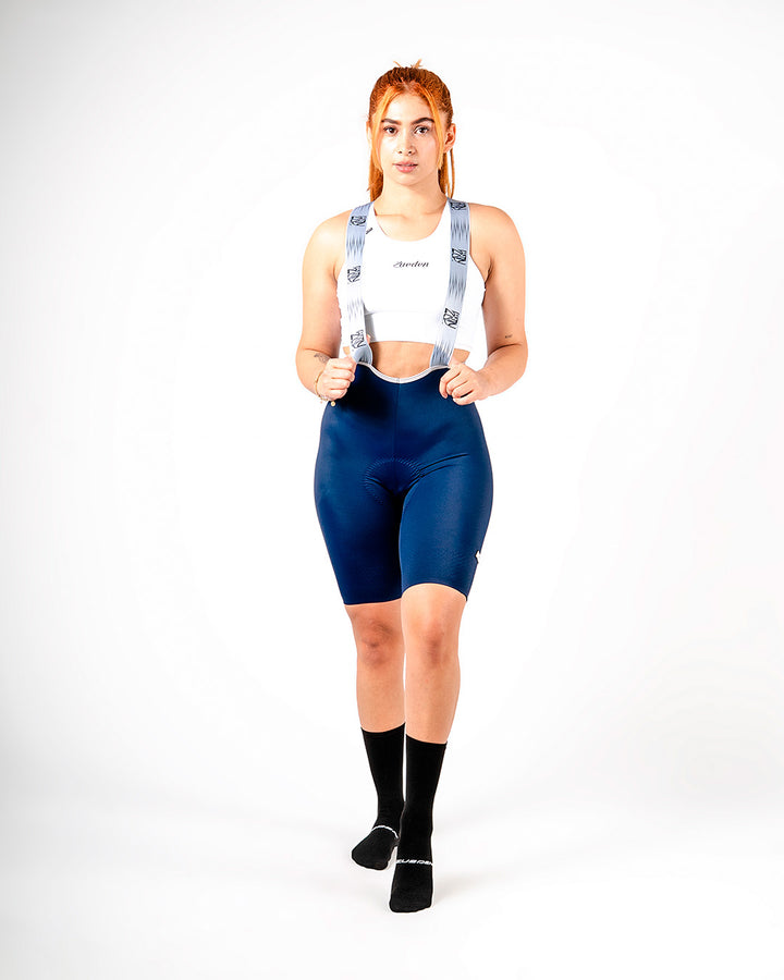 Pantaloneta Ciclismo Mujer Forge Azul Oscuro