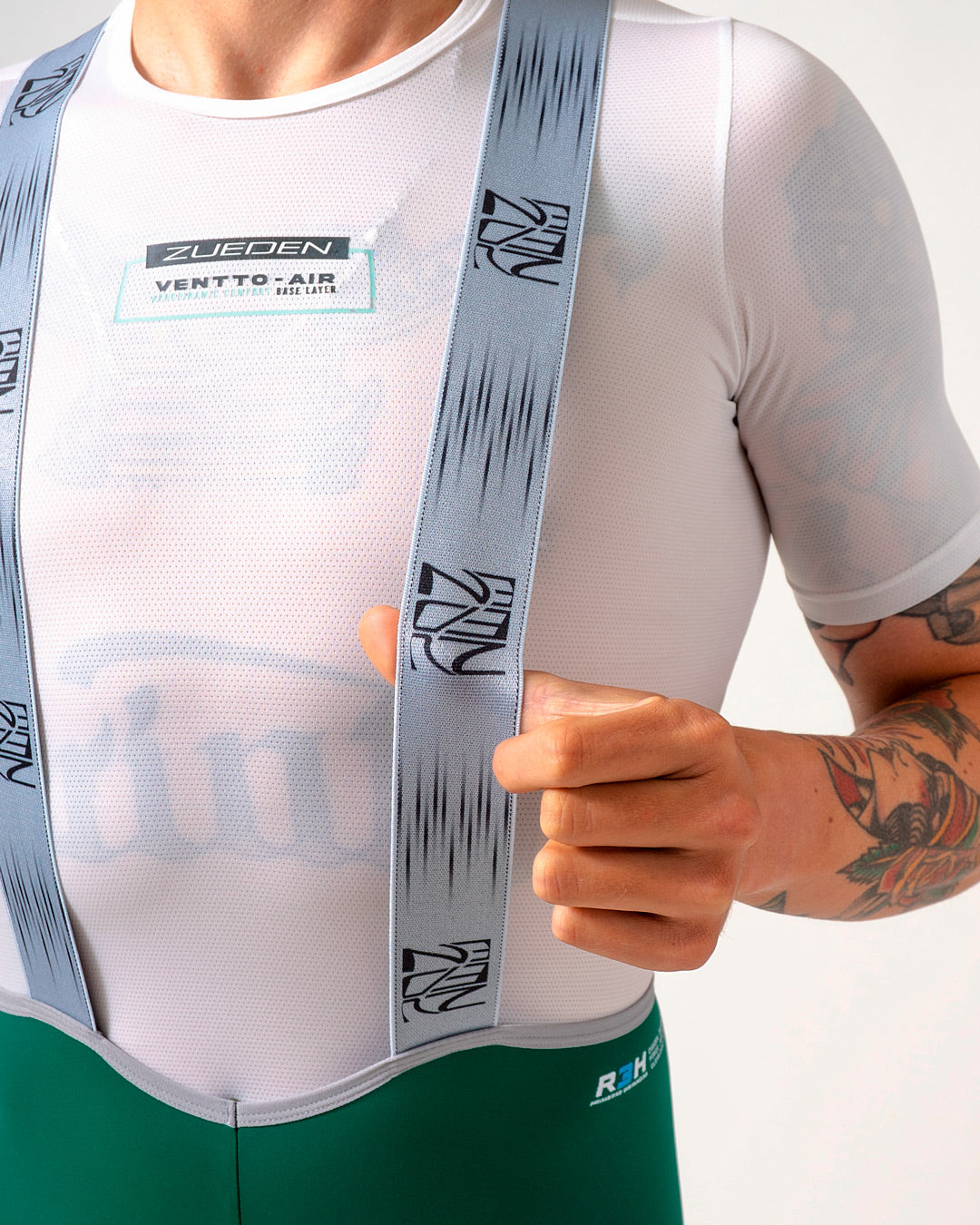 Pantaloneta Ciclismo Hombre Forge Verde Jungle