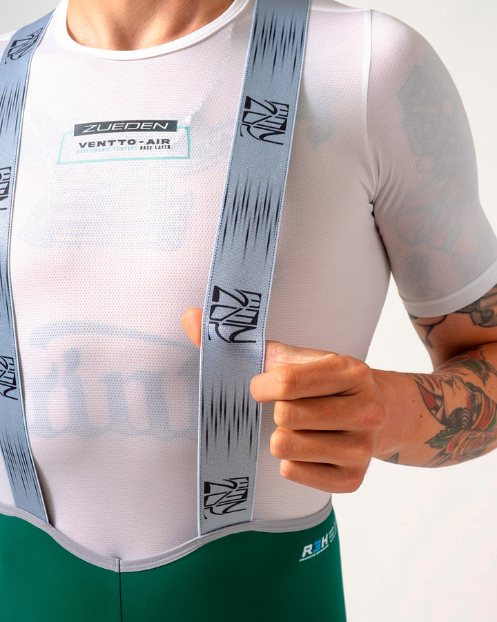 Pantaloneta Ciclismo Hombre Forge Verde Jungle