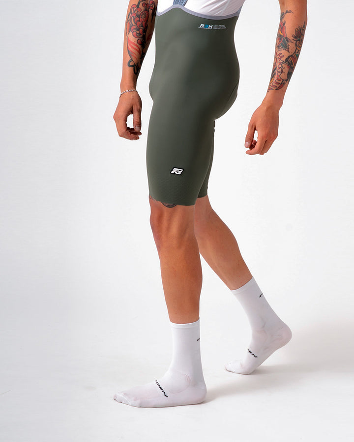 Pantaloneta Ciclismo Hombre Forge Verde Olive