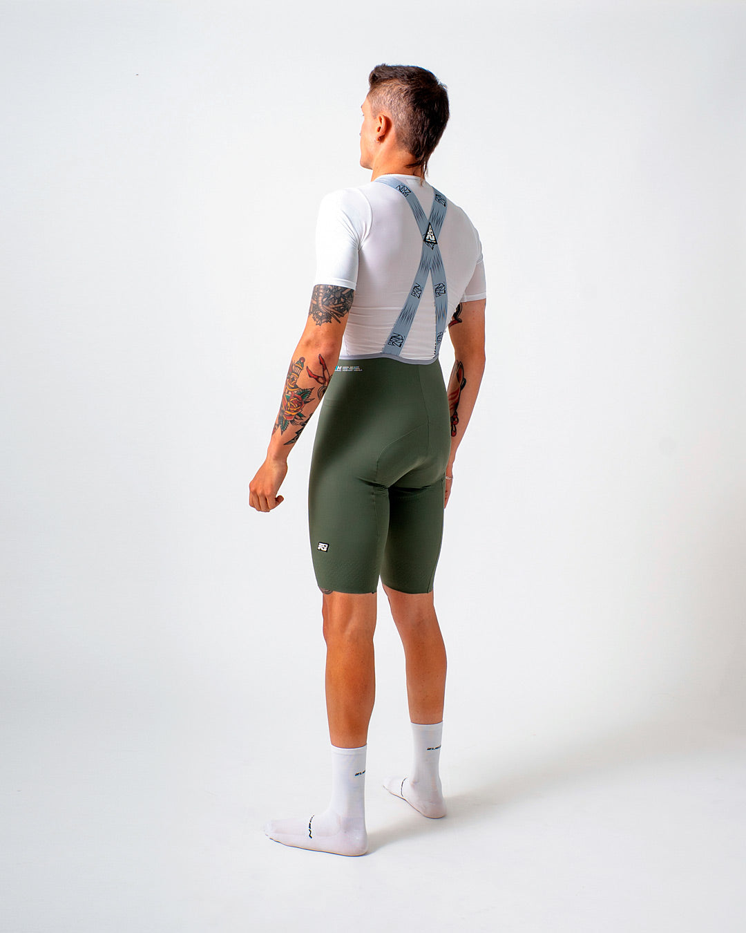 Pantaloneta Ciclismo Hombre Forge Verde Olive