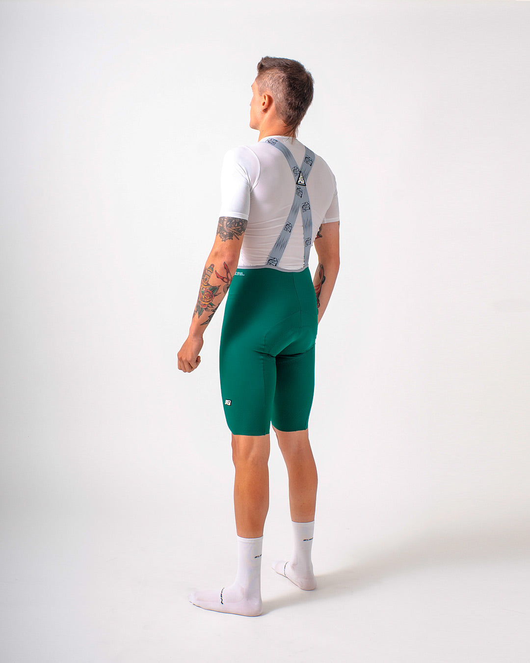 Pantaloneta Ciclismo Hombre Forge Verde Jungle