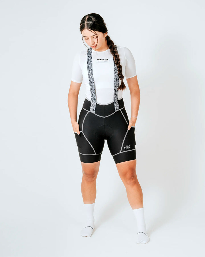 Pantaloneta Ciclismo Dama Negro Eternal Ez Fort