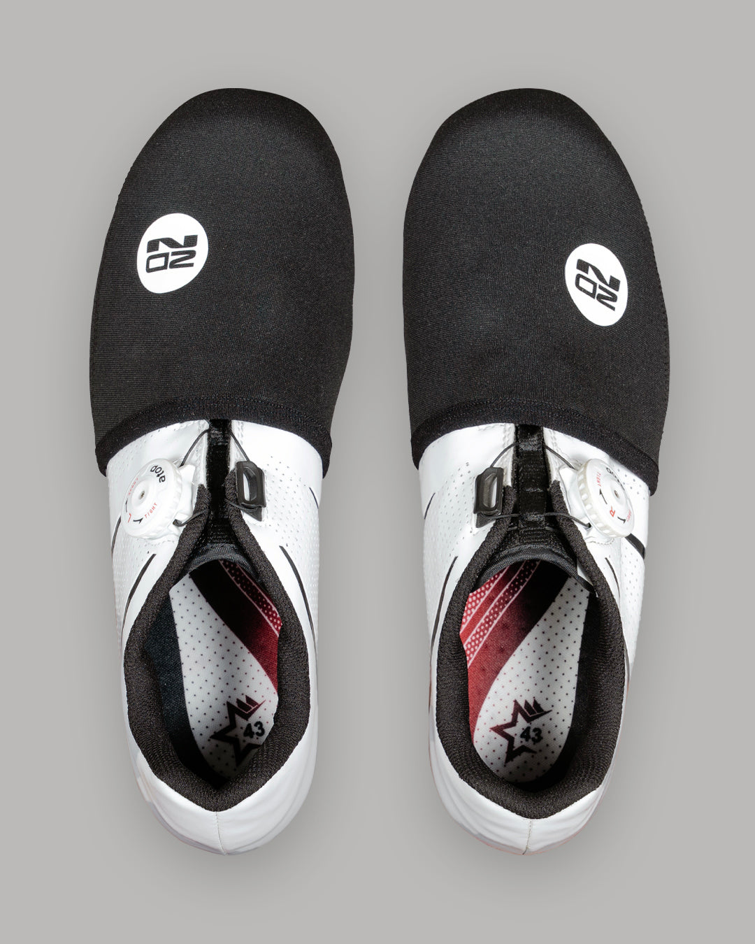 Puntera Cubre zapatillas de Ciclismo CR-Protec Negro