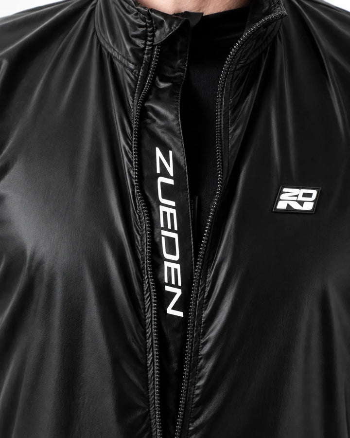 Chaqueta Ciclismo impermeable Hombre Vanta Negro