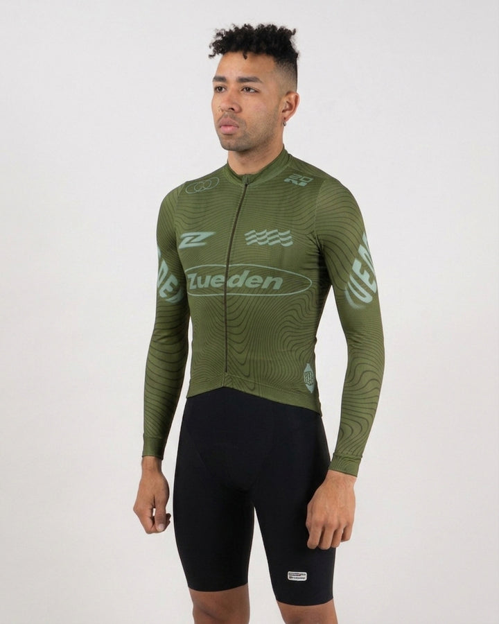 Jersey de Ciclismo Hombre Manga larga Vera