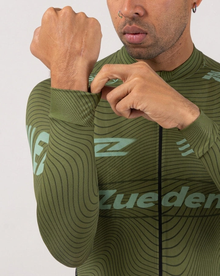 Jersey de Ciclismo Hombre Manga larga Vera