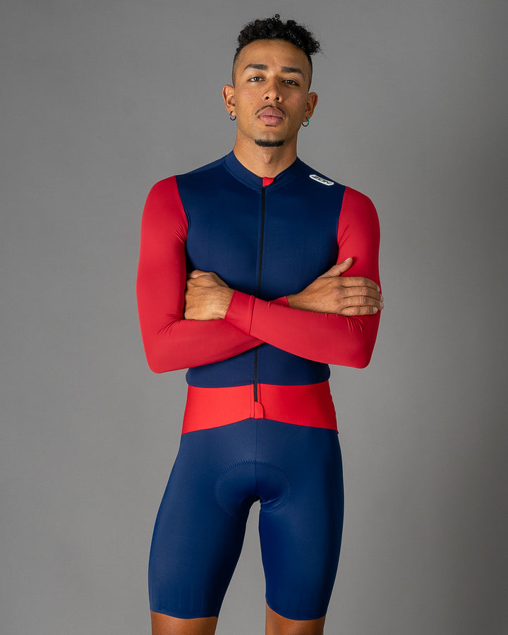 Jersey de Ciclismo Hombre Manga Larga B&amp;R