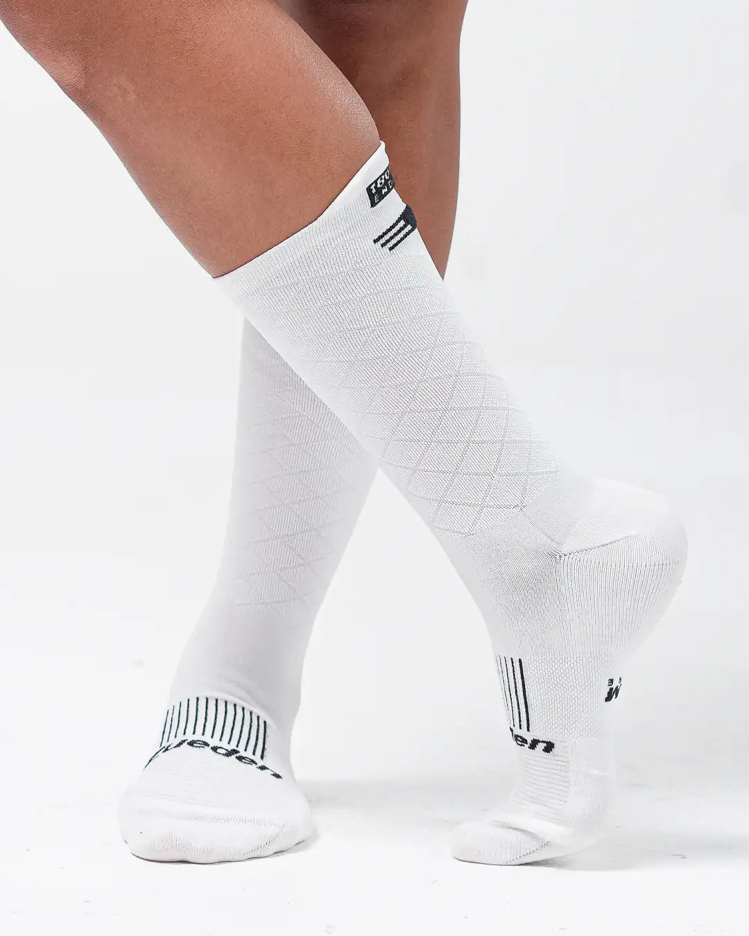 Medias de Ciclismo Endure 180 KM Blanca