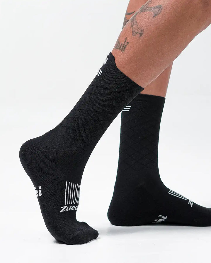 Medias de Ciclismo Endure 180 KM Negro