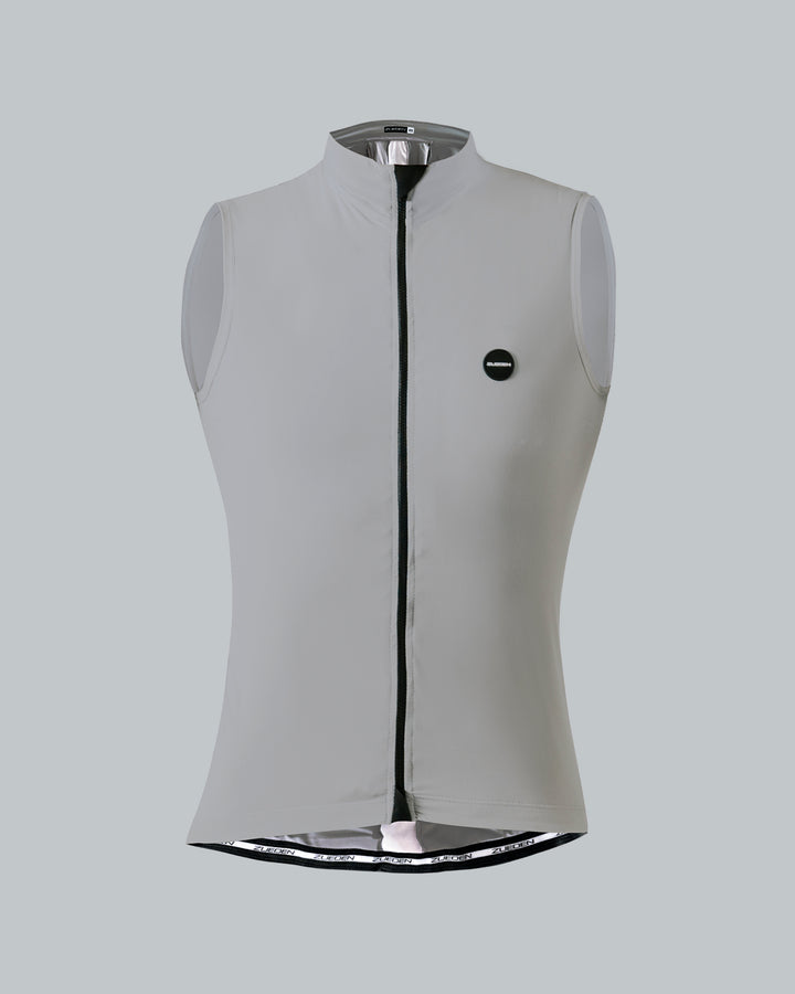 Chaleco Ciclismo Dama Cyclone Gris Platinum