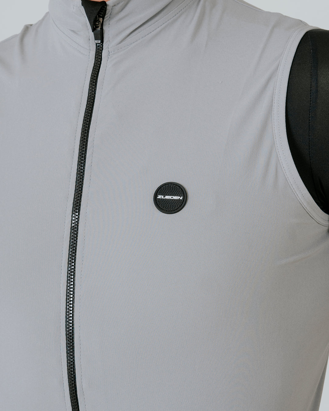 Chaleco Ciclismo Hombre Cyclone Gris Platinum