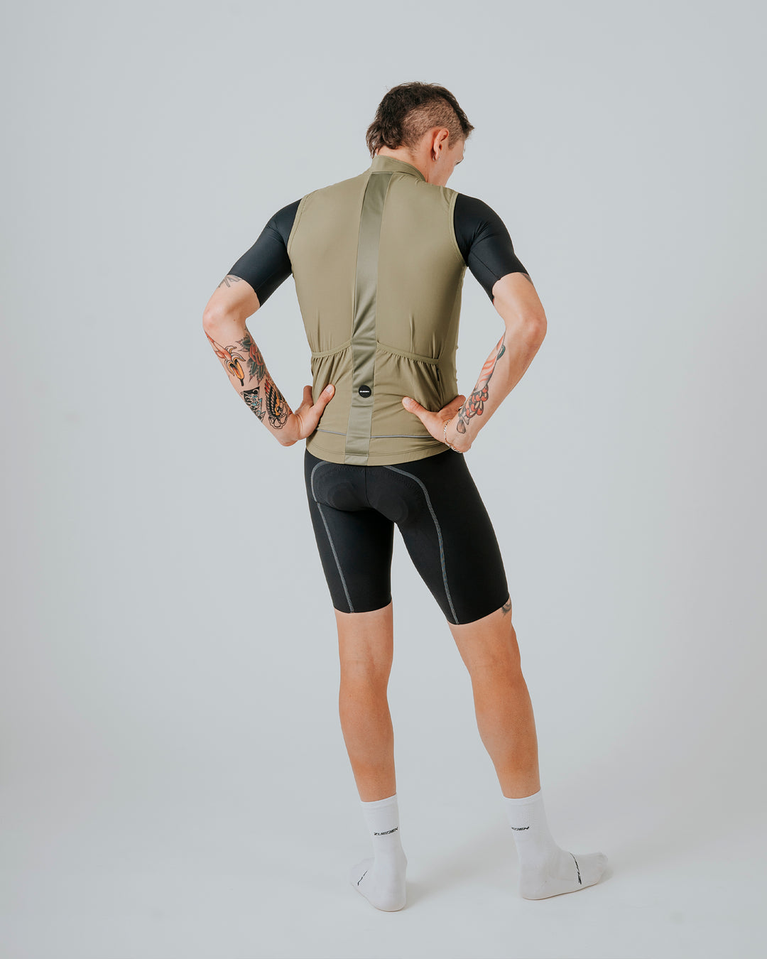 Chaleco Ciclismo Hombre Cyclone Oro Rush