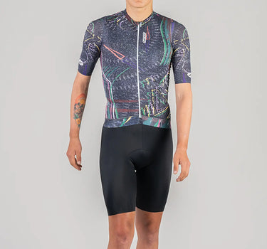 Jersey de Ciclismo Hombre Manga Corta Tempo