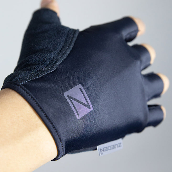 Guantes Ciclismo Negros Detalle Reflectivo