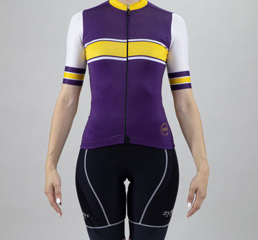 Jersey de Ciclismo Dama Manga Corta Violet Sunset