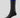 Black Stripe Long Stocking White Line