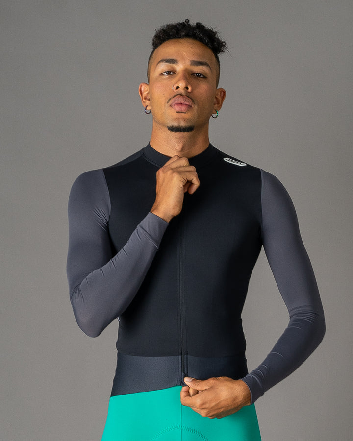 Jersey de Ciclismo Hombre Manga Larga B&amp;G